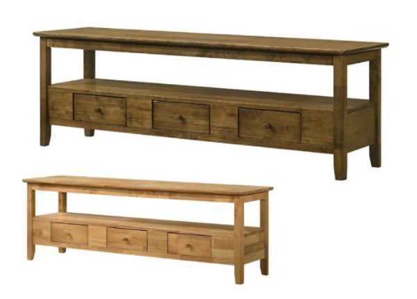 TV Console TVC1628 (Solid Wood) Available in 2 colors